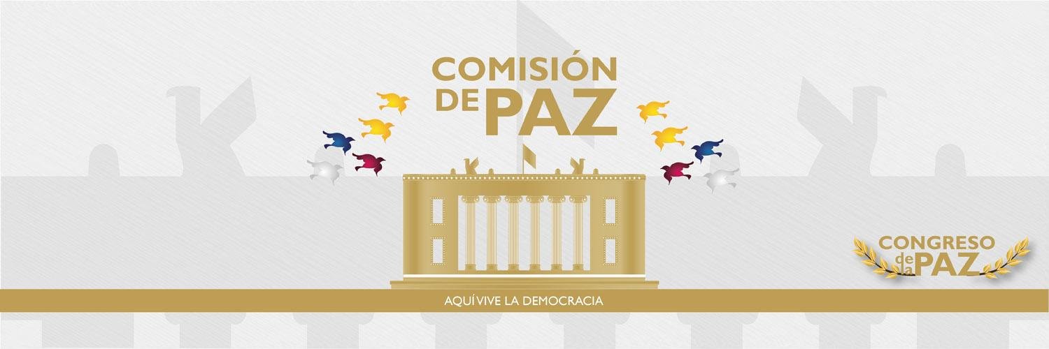 Comisión de Paz banner