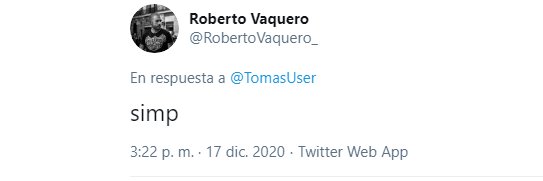 Tomás's banner