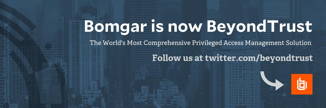 BOMGAR banner