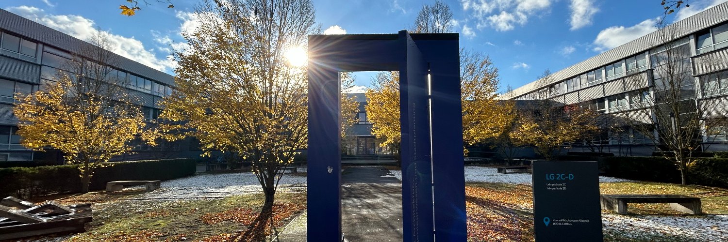 BTU Cottbus-Senftenberg banner