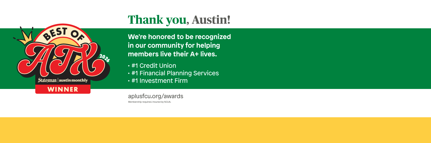 aplusfcu's profile banner image