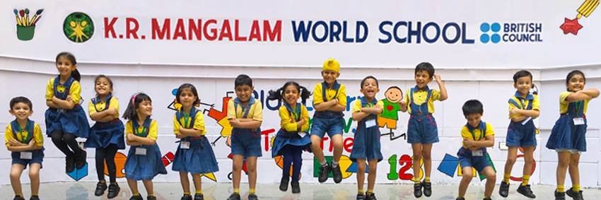KRM World School banner