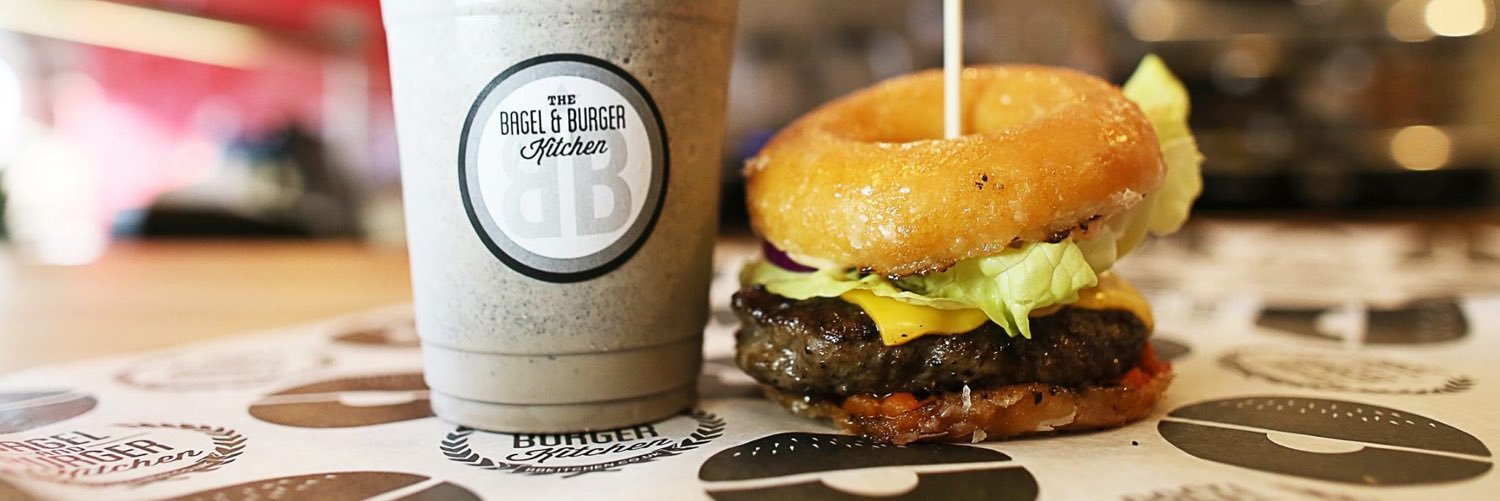 Bagel and Burger banner