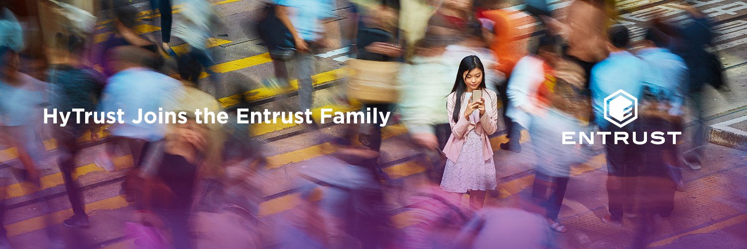 HyTrust's profile banner image