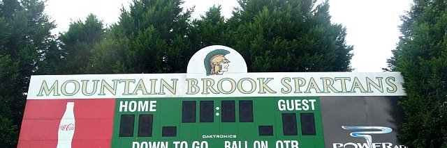 Mtn Brook Football banner