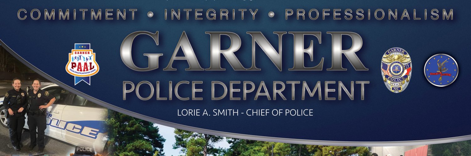Garner Police banner