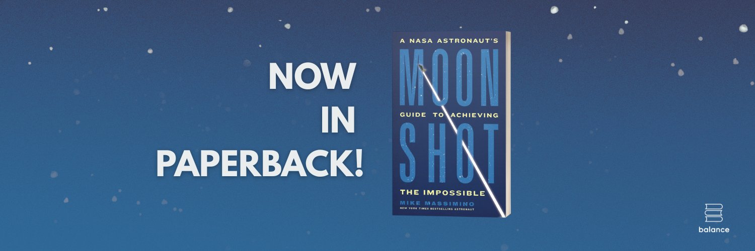 Mike Massimino's banner
