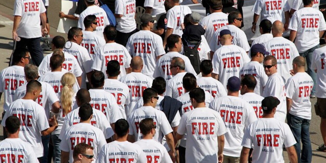 LA City Local 112 banner