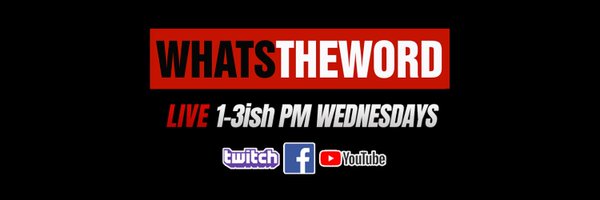 WhatsTheWordTV Profile Banner