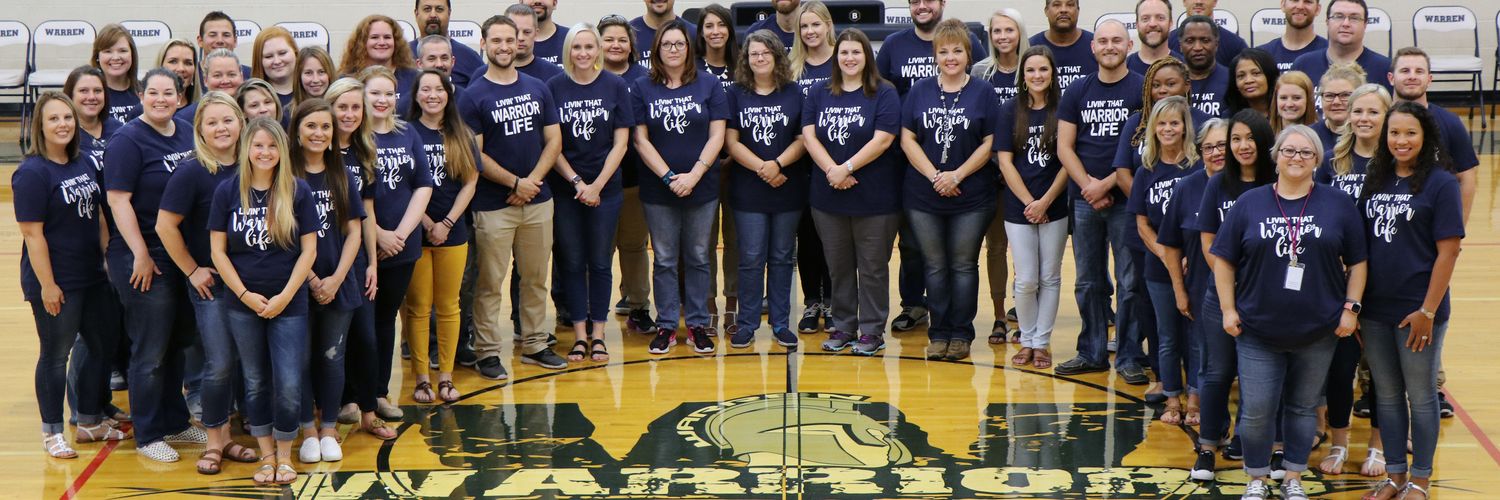 Warren Middle School banner