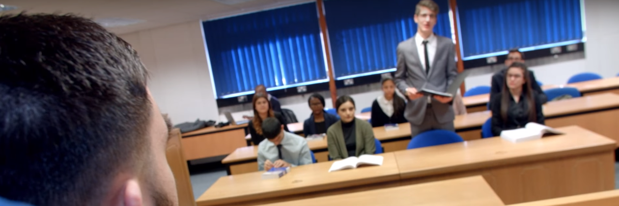 BCU Mooting Society banner