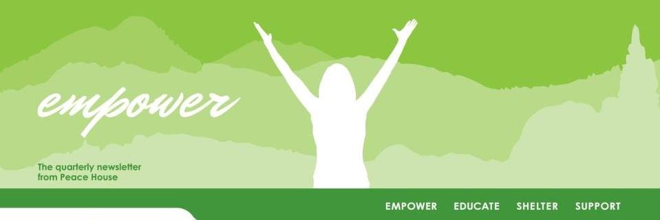 Peace House banner