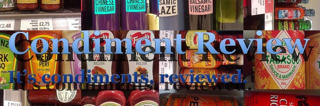 The Condiment Review banner