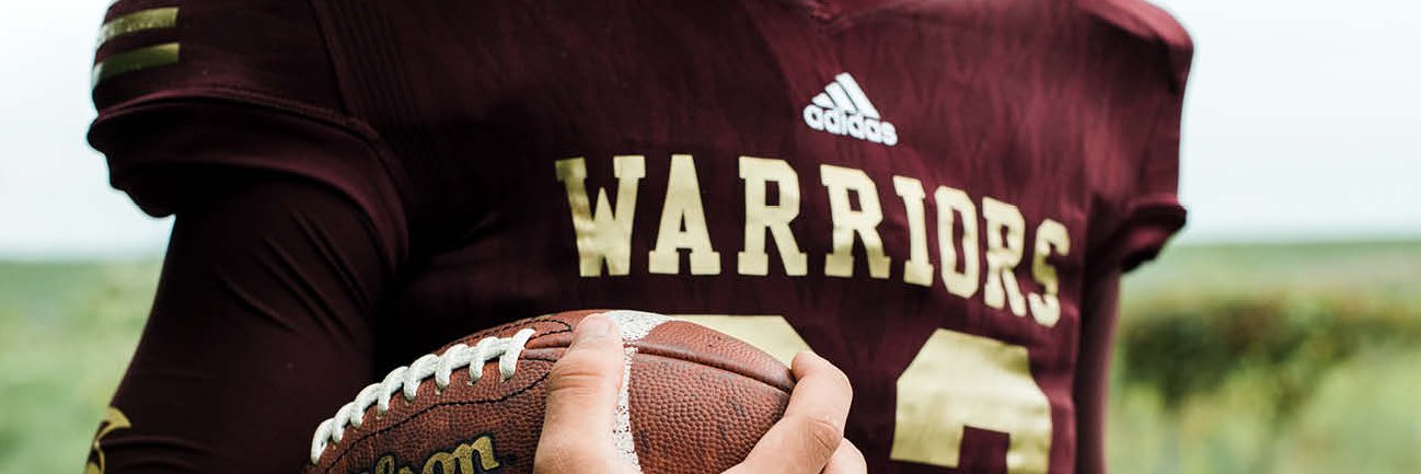 Warriors Football banner