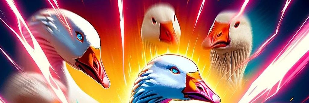 Gary the goose banner