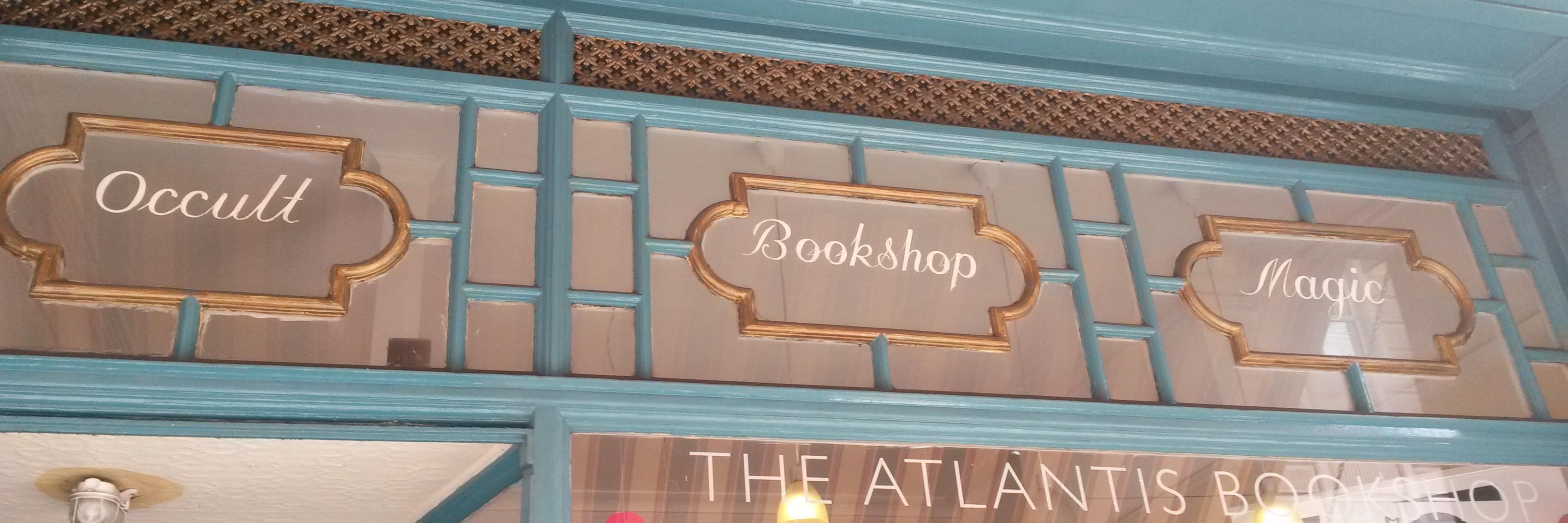 The Atlantis Bookshop banner