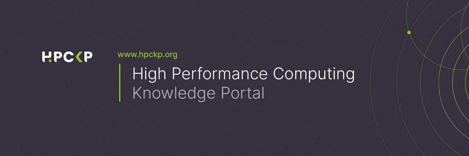 HPC Knowledge Portal banner
