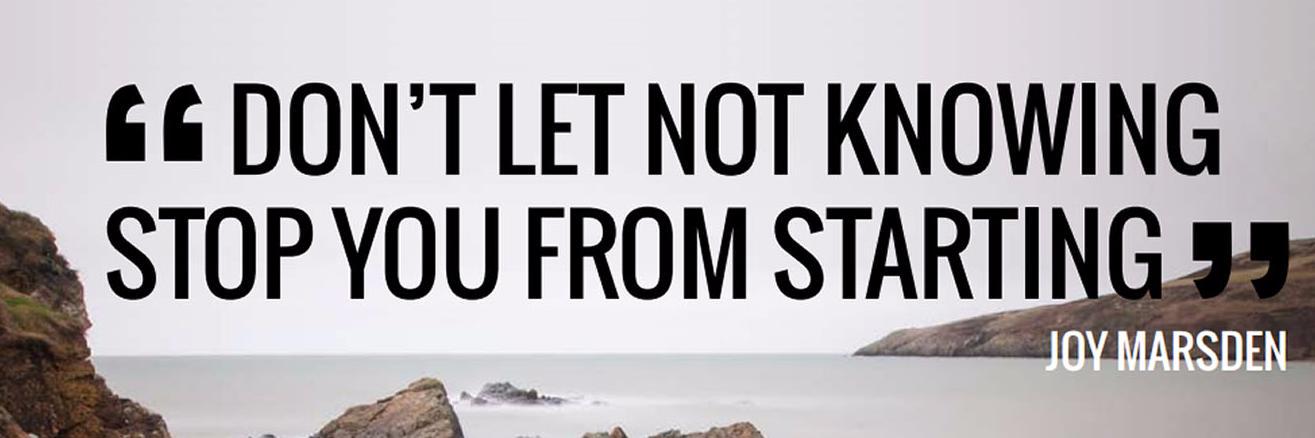 Joy Marsden banner