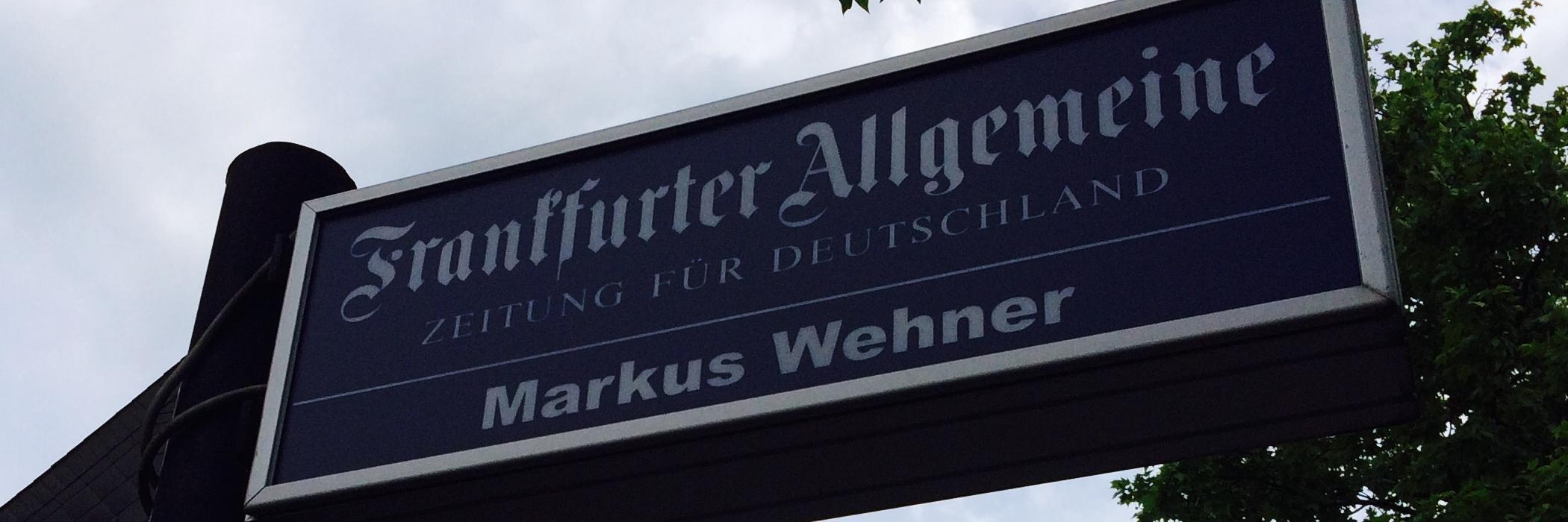 Markus Wehner banner