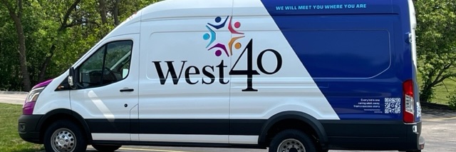 West 40's banner