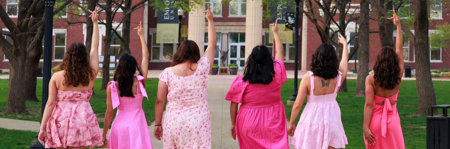 Kappa Delta Chi-ESU banner