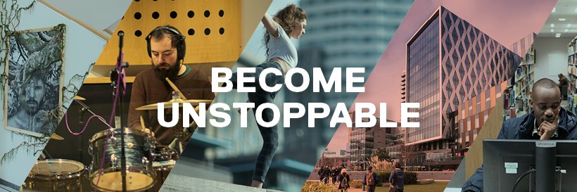 School of Arts, Media & Creative Technology banner