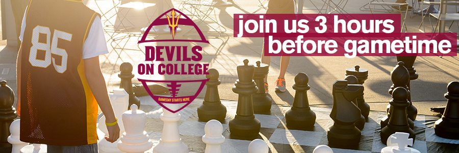 Devils On College banner