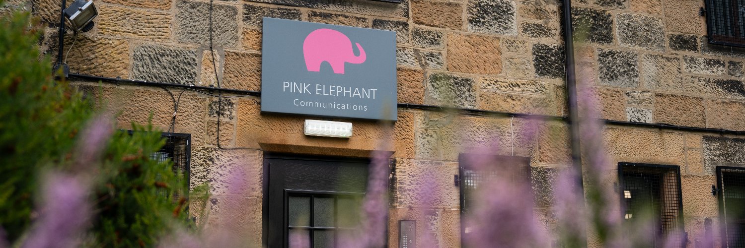 Pink Elephant Comms banner