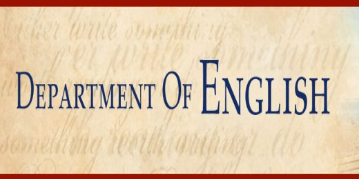 FAU Dept. of English banner