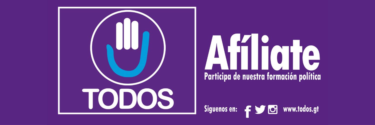 Partido TODOS banner