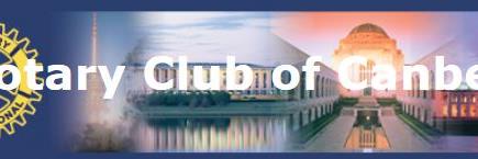 Rotary Club Canberra banner
