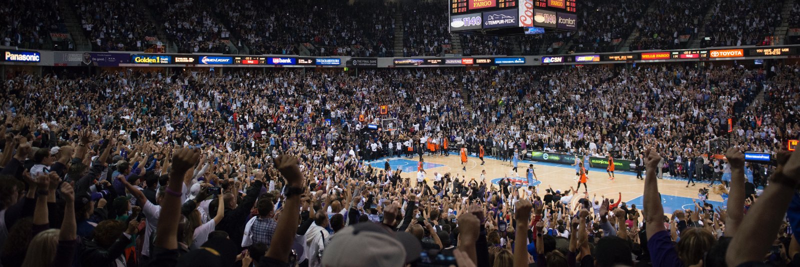 Sleep Train Arena banner