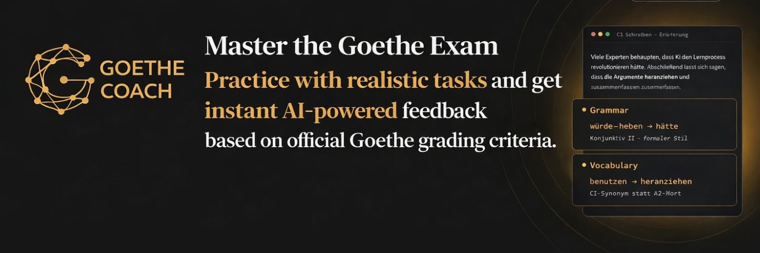 GoetheCoach's profile banner image