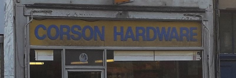 Corson Hardware banner
