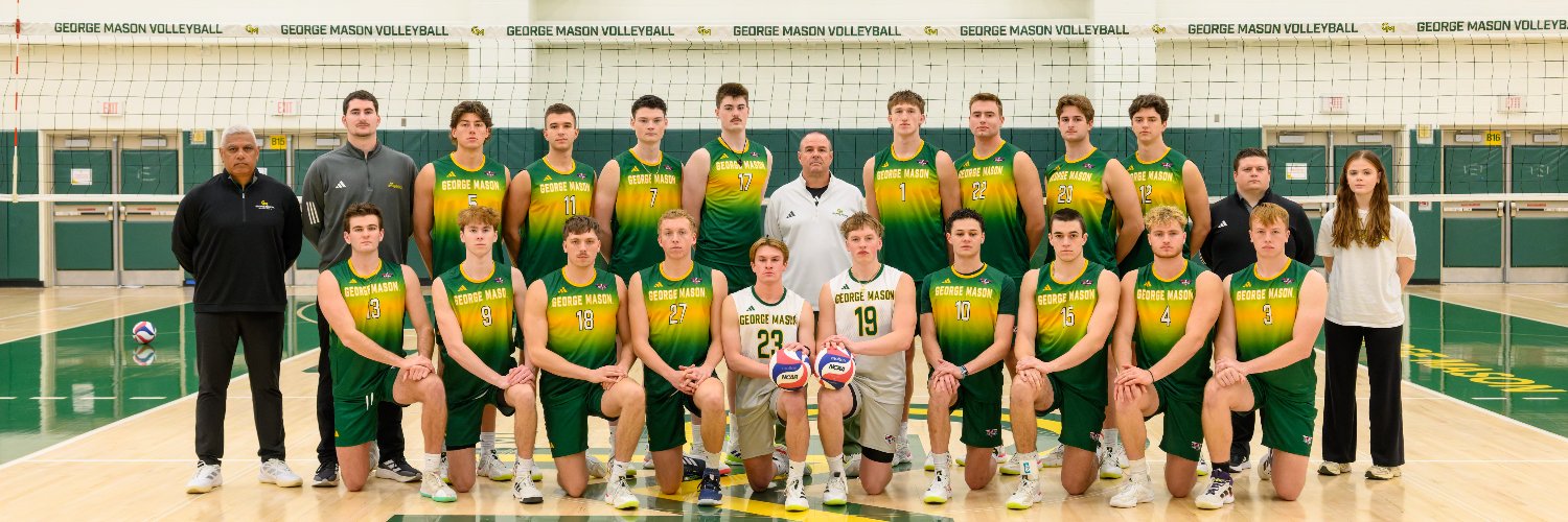 George Mason Men's Volleyball banner