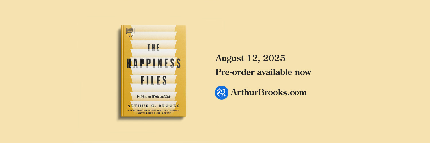 Dr. Arthur Brooks's banner