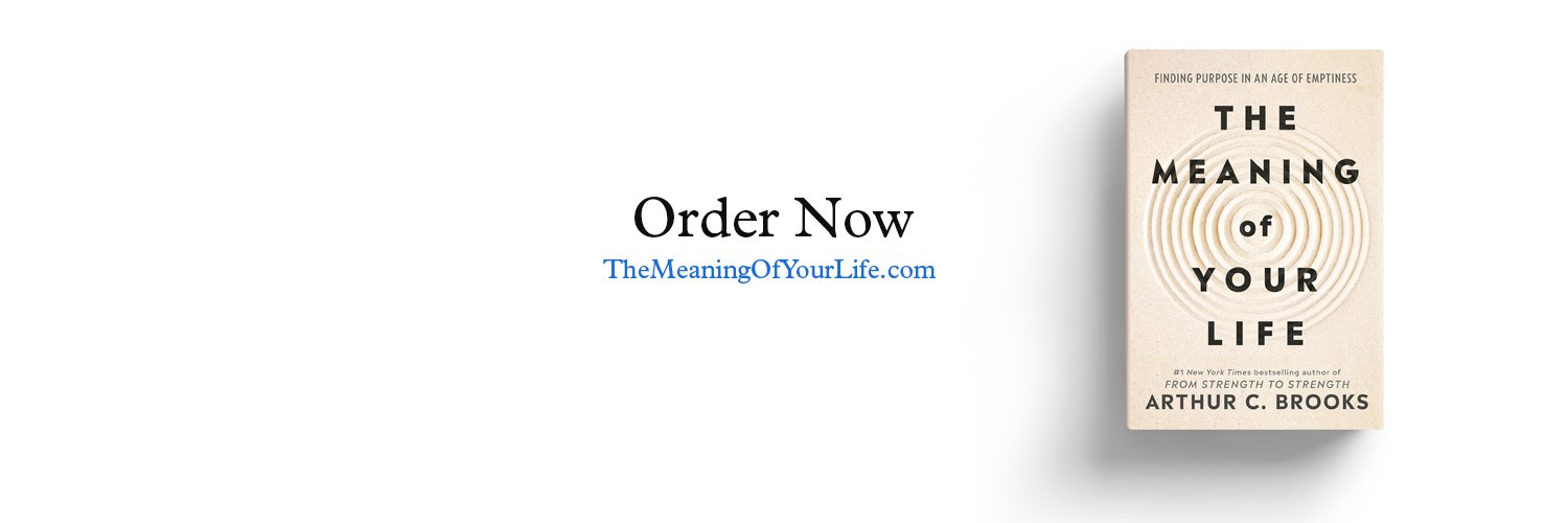 Dr. Arthur Brooks banner