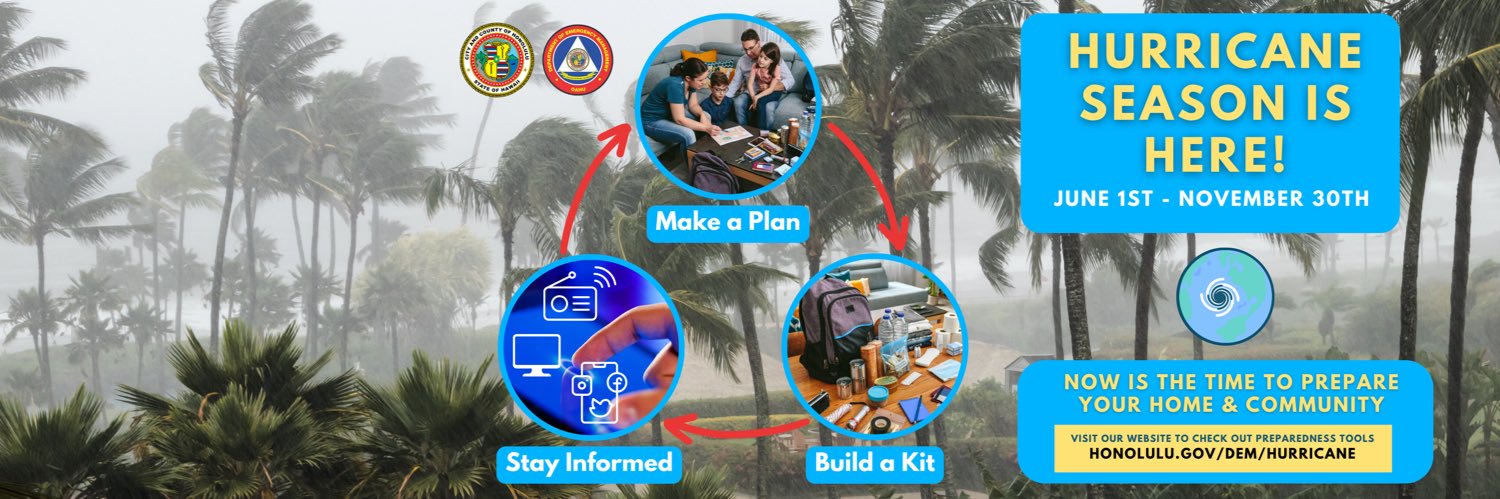 Oahu Emergency Mgmt.'s banner