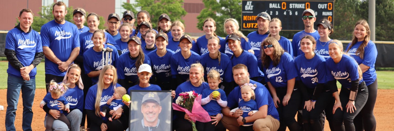 Miller Softball's banner