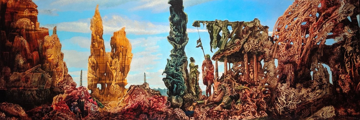 the serpent and gravity's rainbow banner