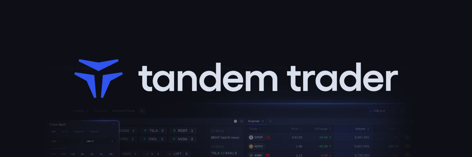 TandemTrader's profile banner image