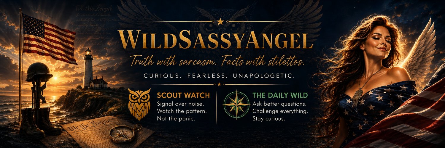 Wild Sassy Angel | Freedom First banner