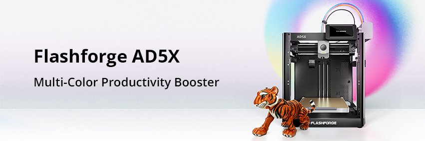 Flashforge®'s banner
