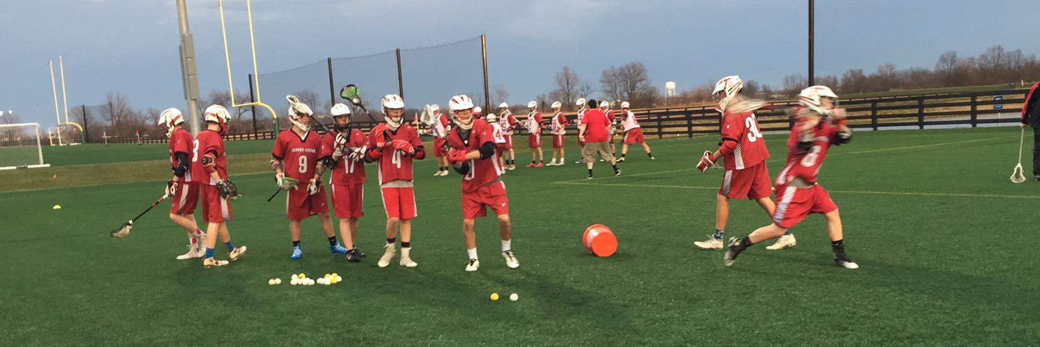 Center Grove Lax banner