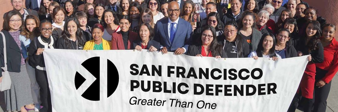 San Francisco Public Defender's Office banner