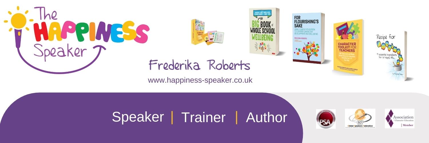 Frederika Roberts | Whole School Wellbeing Profile Banner