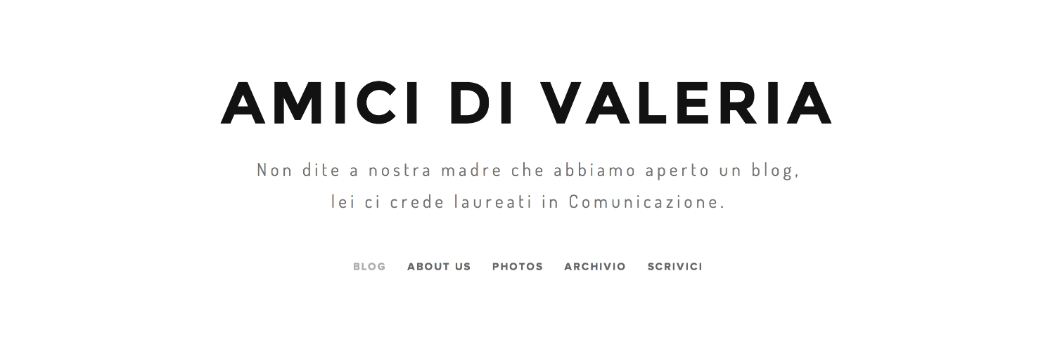 amicidivaleria's profile banner image