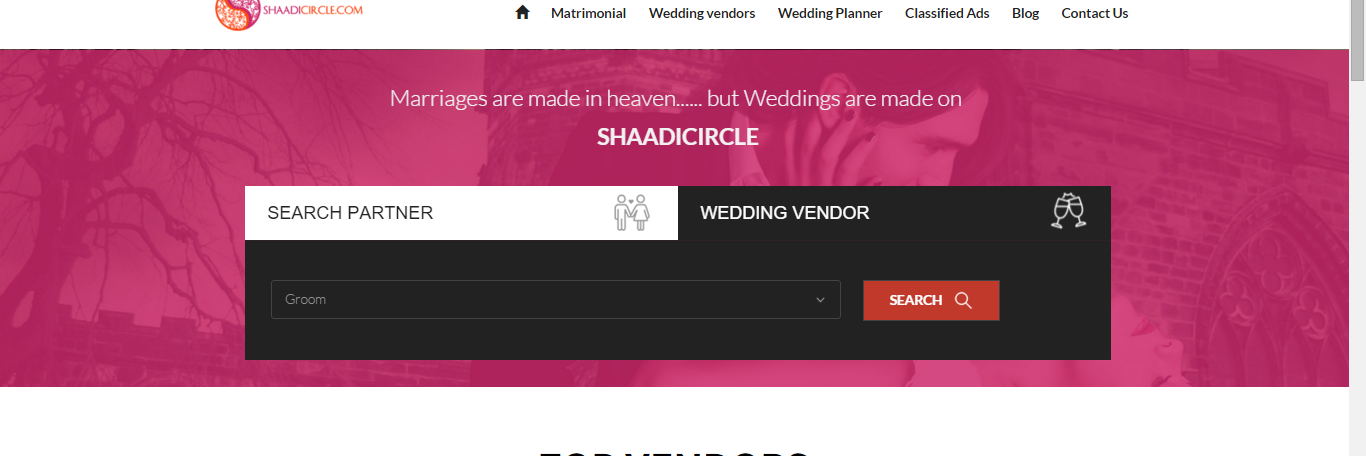 ShaadiCircle's profile banner image