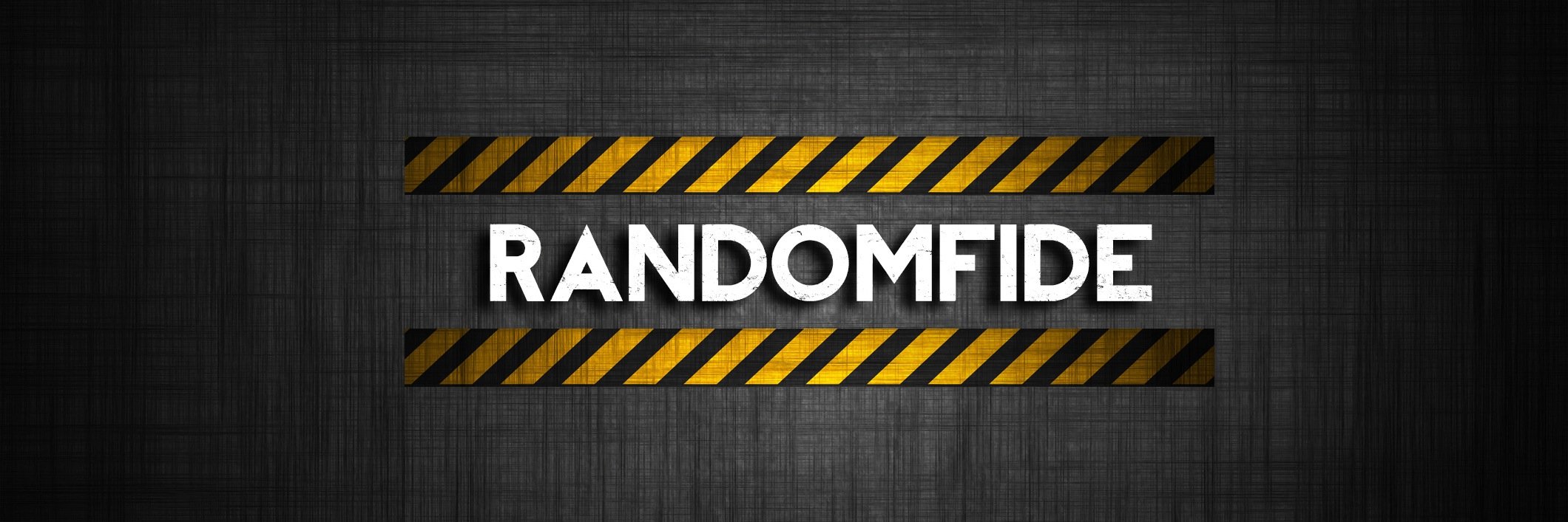 Randomfide's profile banner image