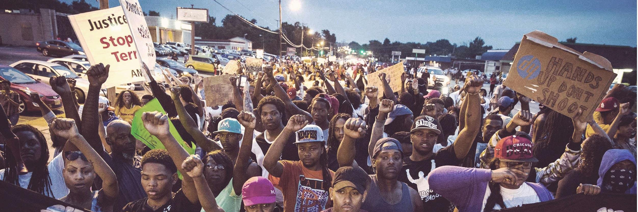 Ferguson Action banner